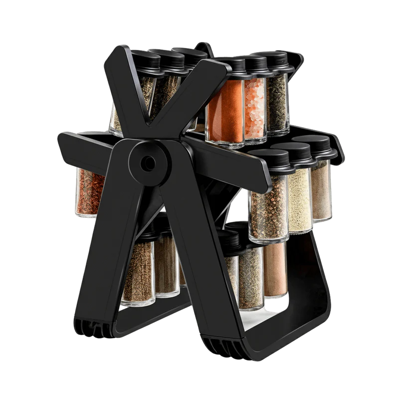 18 Jar Rotating Spice Rack | Spice Jar