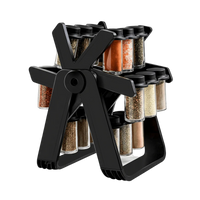18 Jar Rotating Spice Rack | Spice Jar