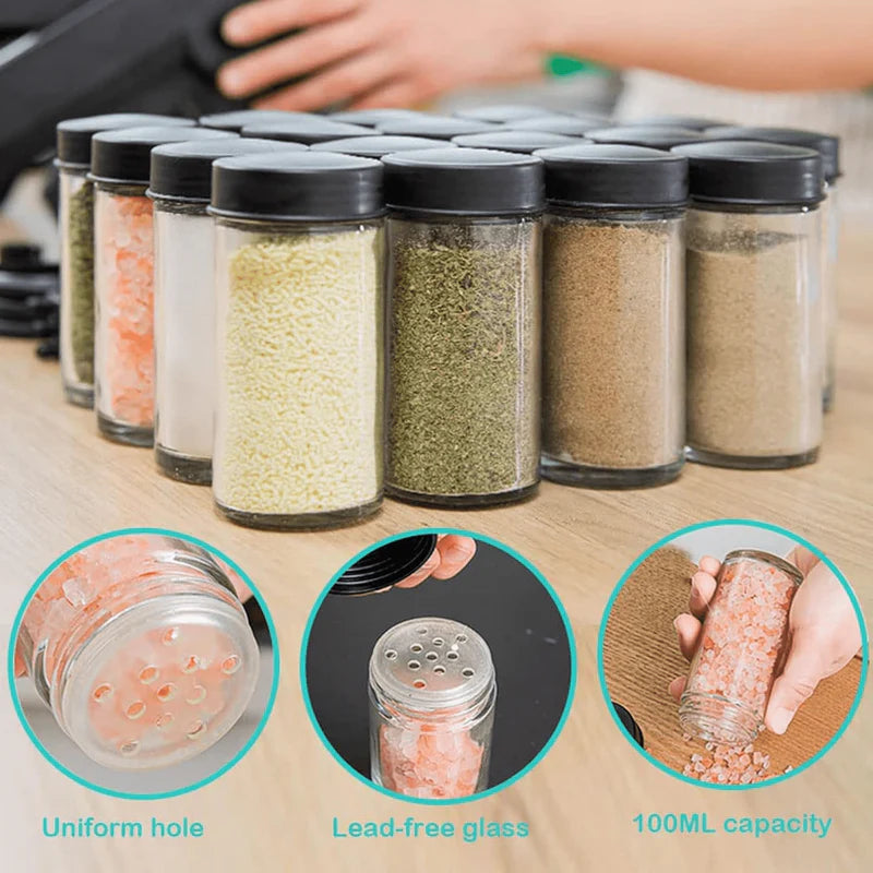 18 Jar Rotating Spice Rack | Spice Jar