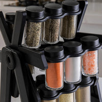 18 Jar Rotating Spice Rack | Spice Jar