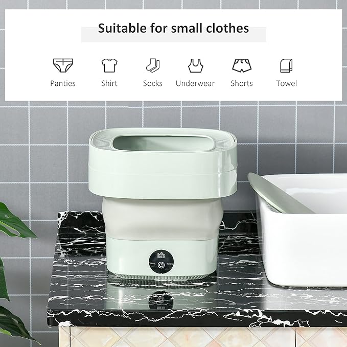 Foldable Mini Laundry Machine | Mini Washing Machine