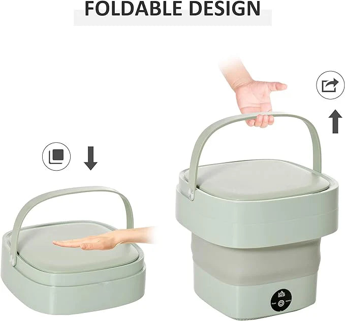 Foldable Mini Laundry Machine | Mini Washing Machine