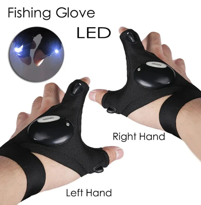 LED Work Gloves | Light Gloves | Night Fishing Gloves | Maintenance gloves