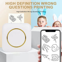 Portable Mini Printer - BT Instant Printing